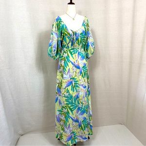 Billabong Tropical Print Maxi Dress